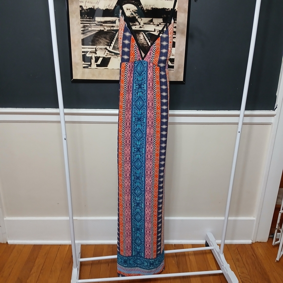 Multicolor Striped Jumpsuit - Picture 2 of 4